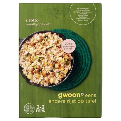 G'woon Maaltijdpakket Risotto
